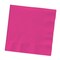 Party Central Club Pack of 500 Magenta Pink Solid 3-Ply Disposable Lunch Napkins 6.5"